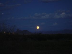 Moon over ArizonaMoon over Arizona